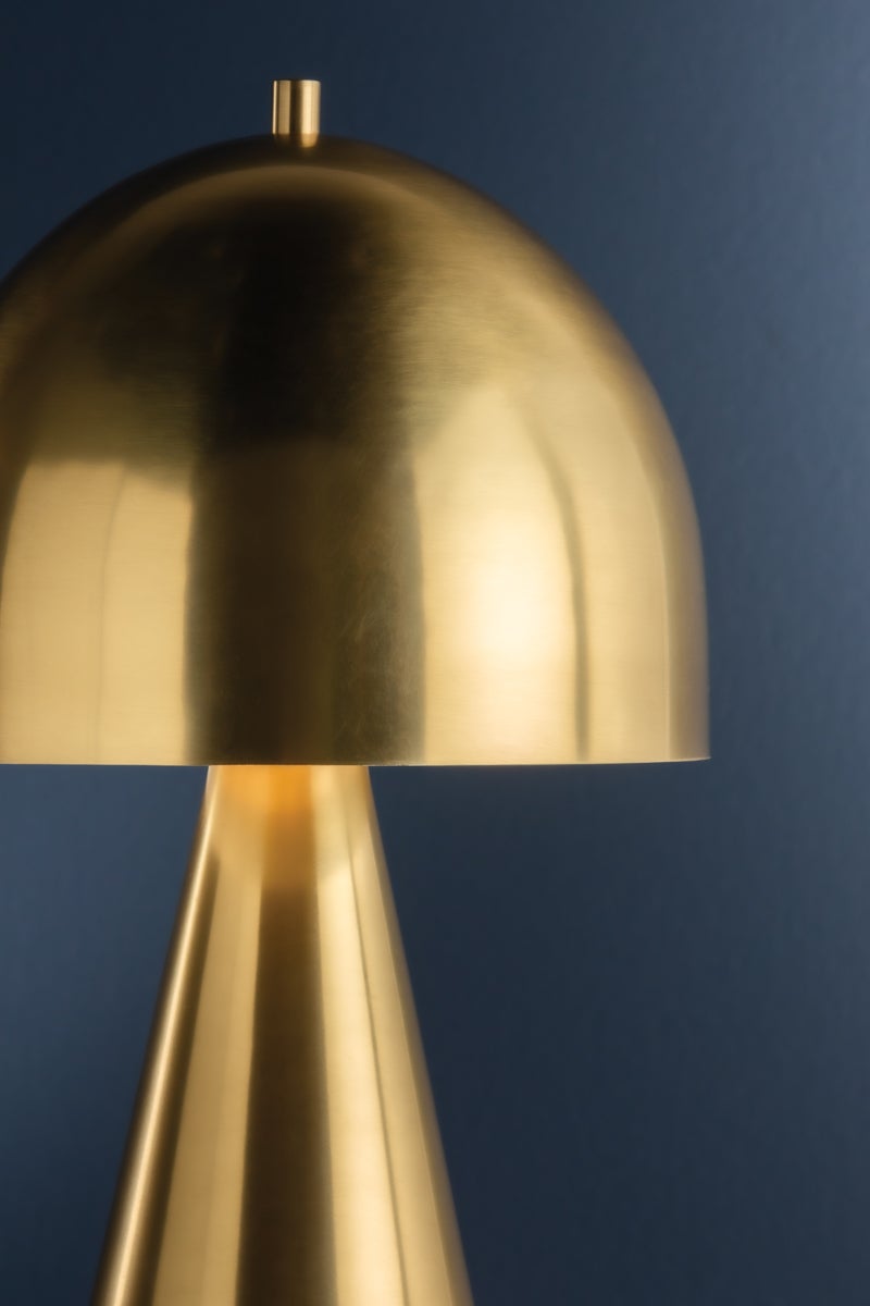 Hudson Valley Lighting HOPKINTON Rechargeable Table Lamp — Aged Brass
