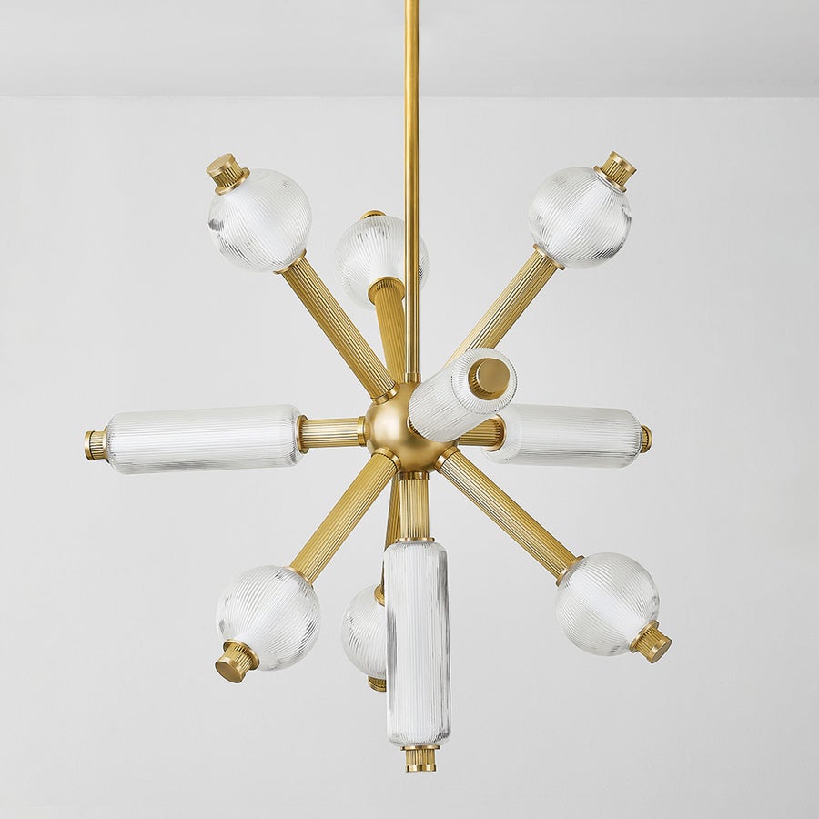 Corbett Lighting ATOM Chandelier — 452-36-VB