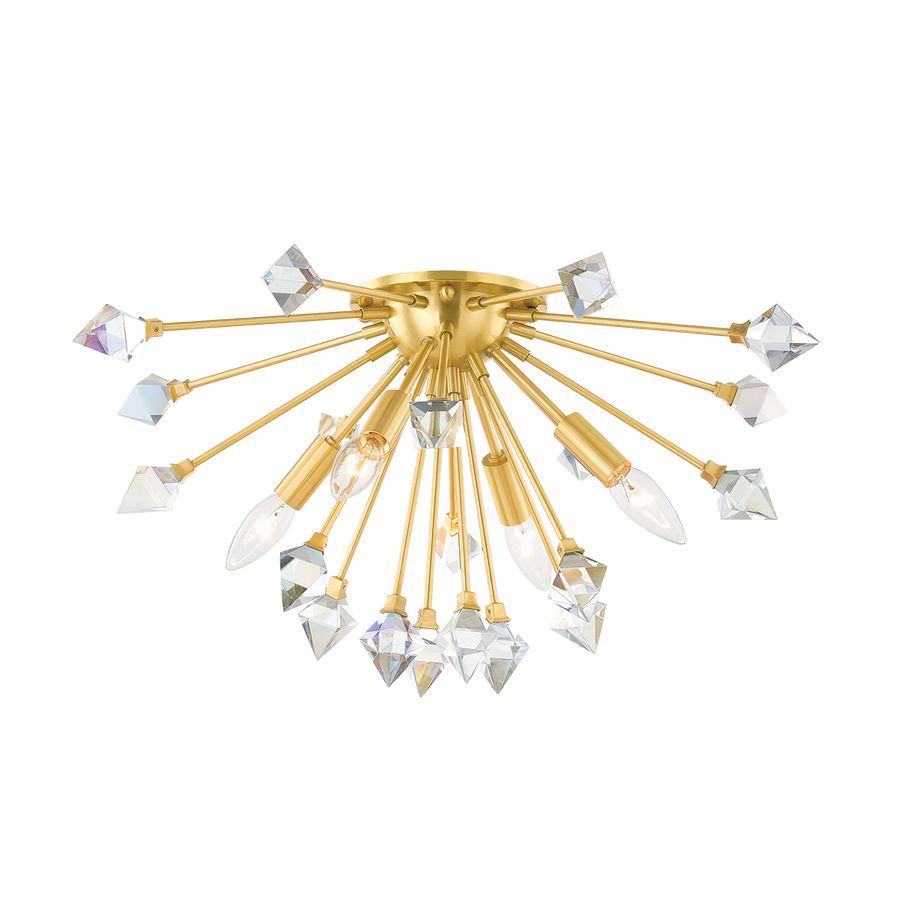 Mitzi Genesis Flush Mount — H727504-AGB