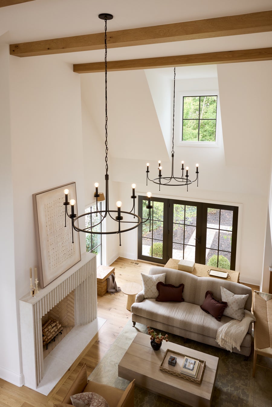 Troy Lighting Calder Chandelier — F1240-FOR