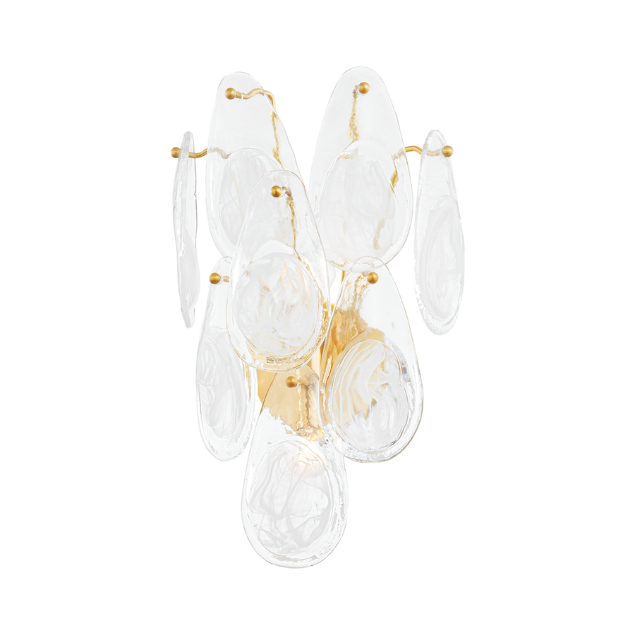 Hudson Valley Lighting DARCIA Wall Sconce — Aged Brass