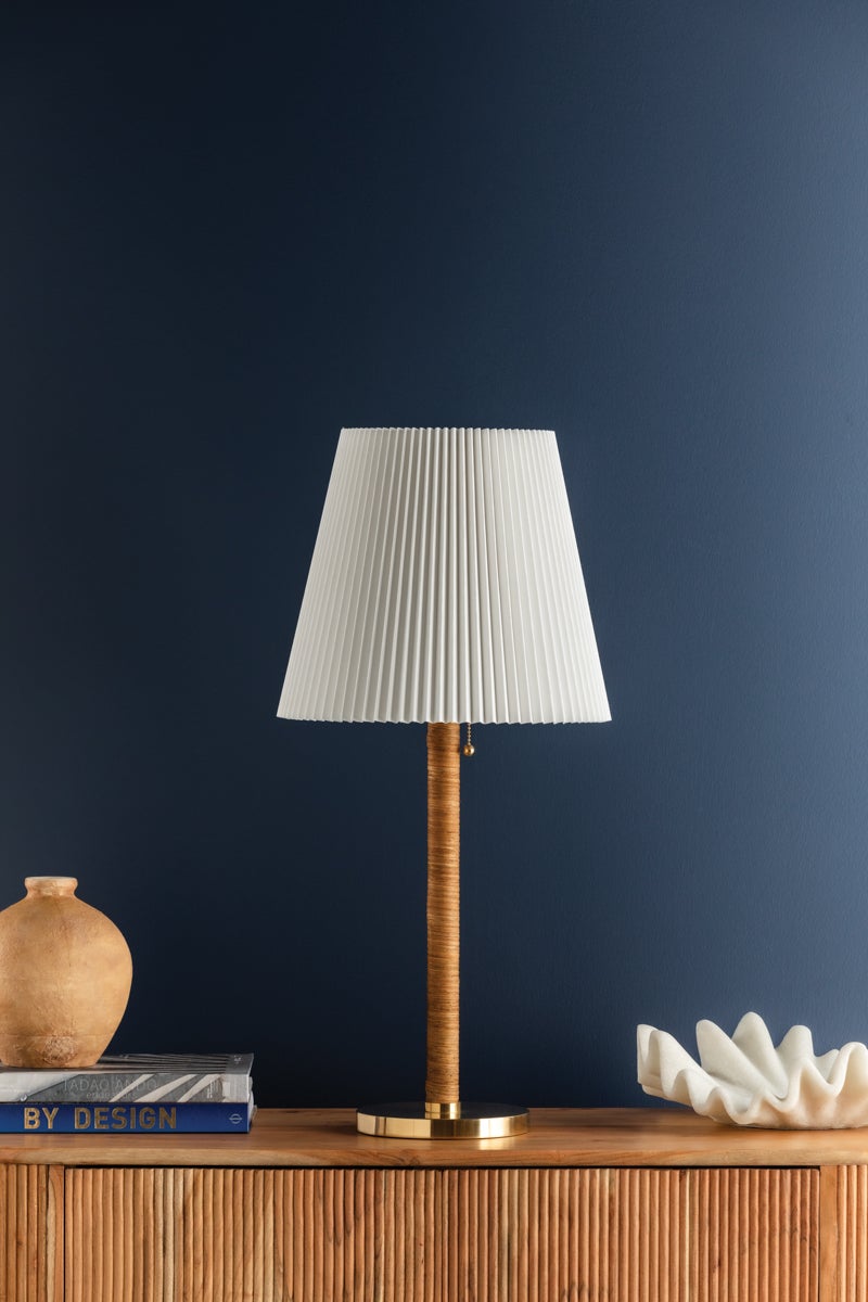 Hudson Valley Lighting Dorset Table Lamp — Aged Brass