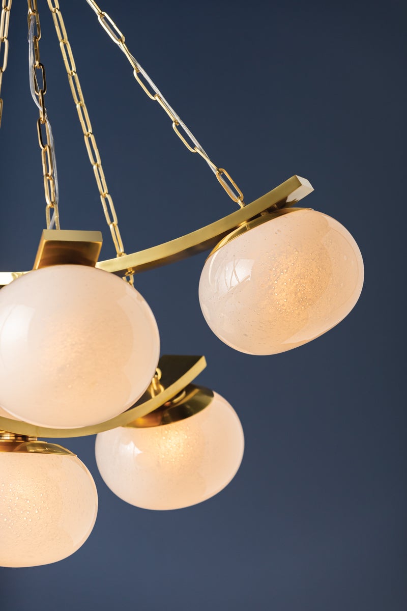 Hudson Valley Lighting DUXBURY CHANDELIER — Aged Brass