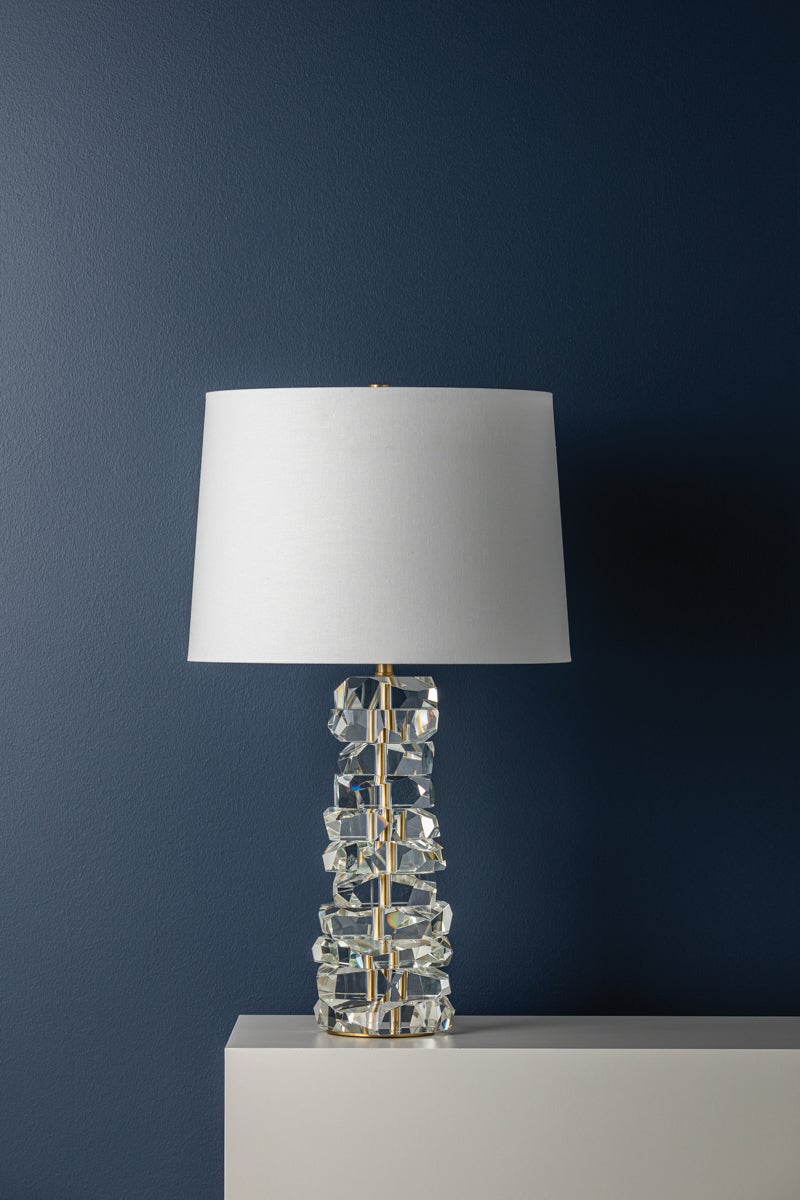 Hudson Valley Lighting BELLARIE Table Lamp — Aged Brass