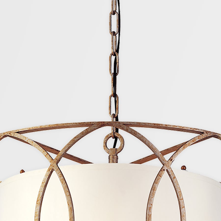 Troy Lighting Sausalito Chandelier — F1285-SG