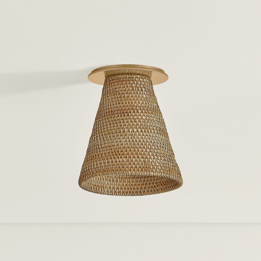 Troy Lighting MENIFEE FLUSH MOUNT — C3106-PBR