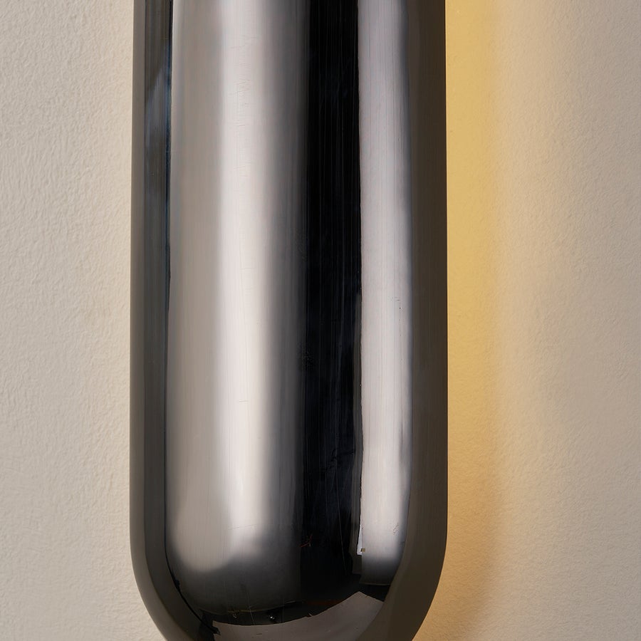 Hudson Valley Lighting Wheeler Wall Sconce — Black Nickel