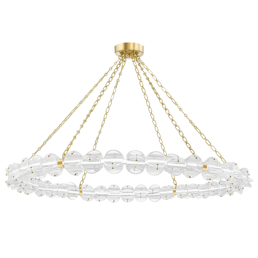 Hudson Valley Lighting Lindley Chandelier — Aged Brass