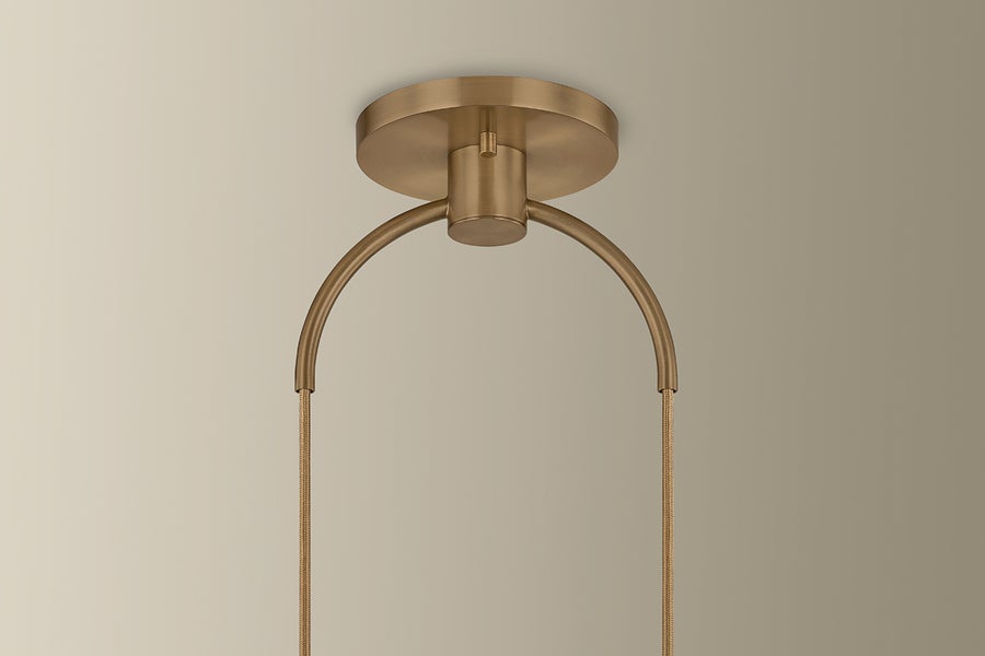Troy Lighting Jove Pendant — F7510-PBR