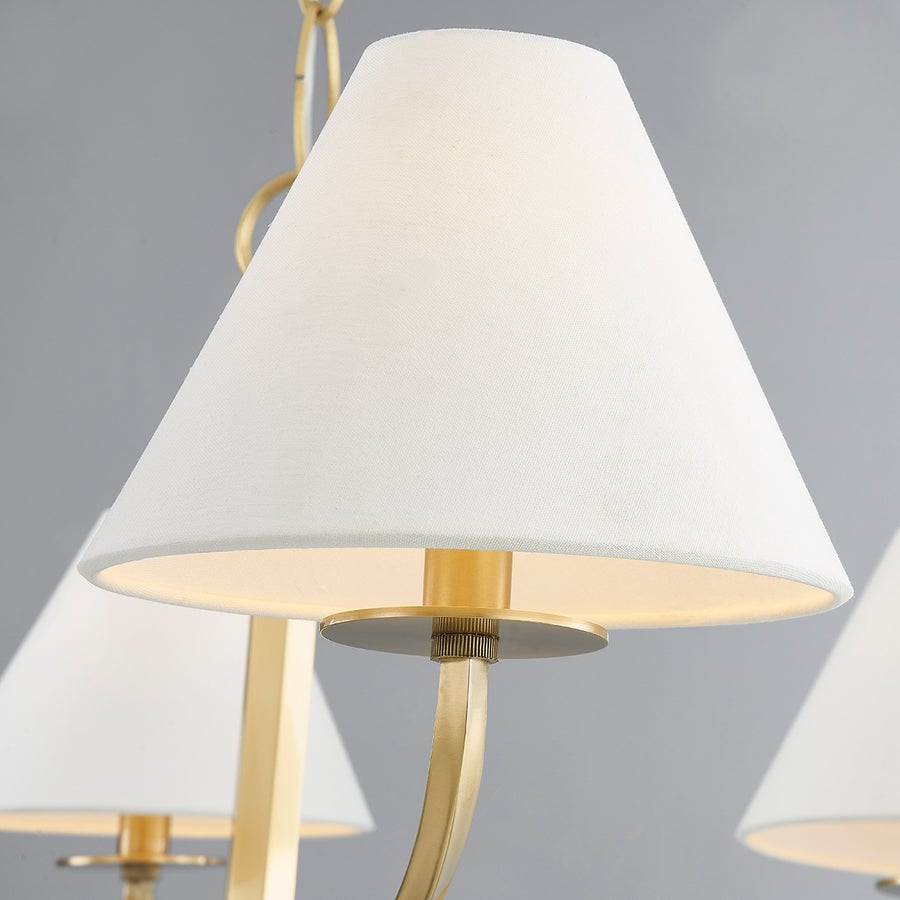 Hudson Valley Lighting Stacey Chandelier — Aged Brass