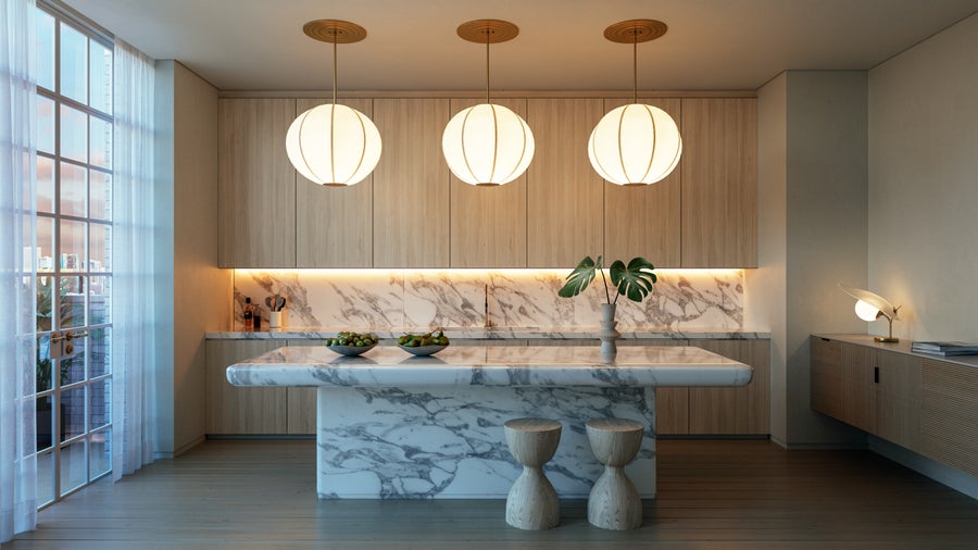 Hudson Valley Lighting Jupiter Pendant — Aged Brass