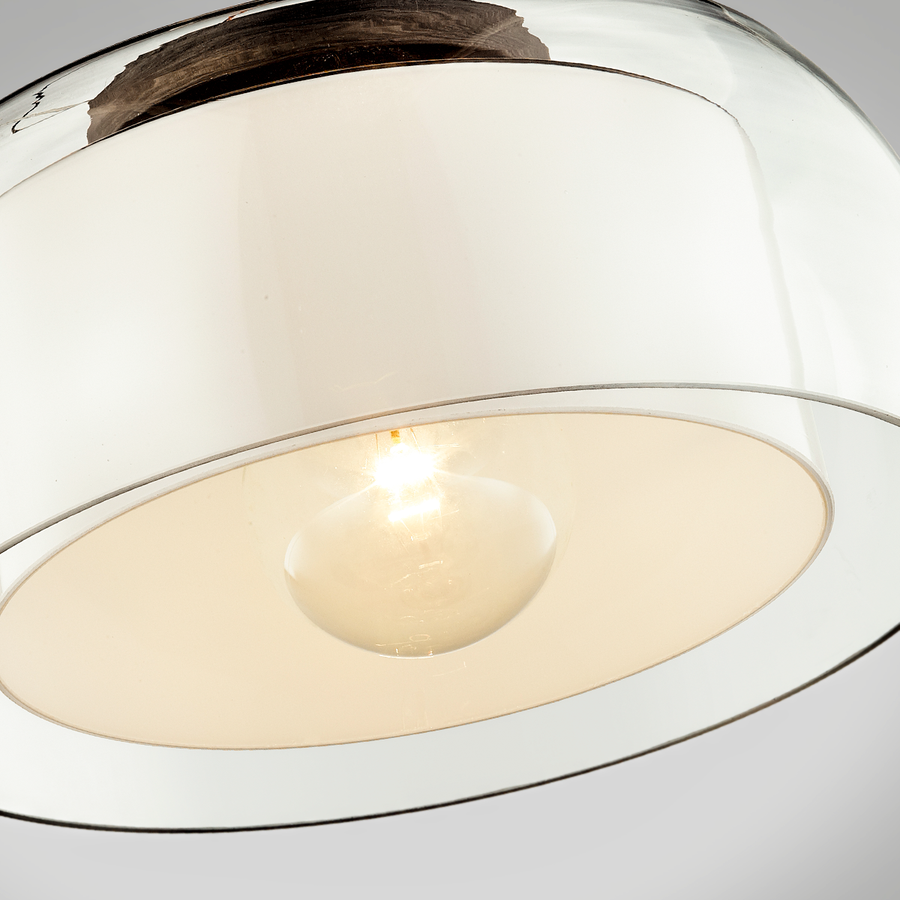 Troy Lighting Candace Flush Mount — C7561-GRA
