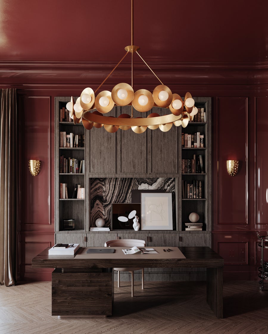 Corbett Lighting Emerald Chandelier — 333-45-VGL