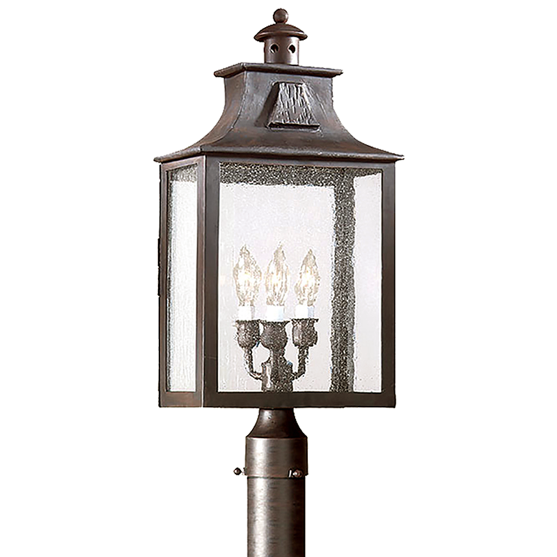 Troy Lighting Newton Exterior Post — P9006-SFB