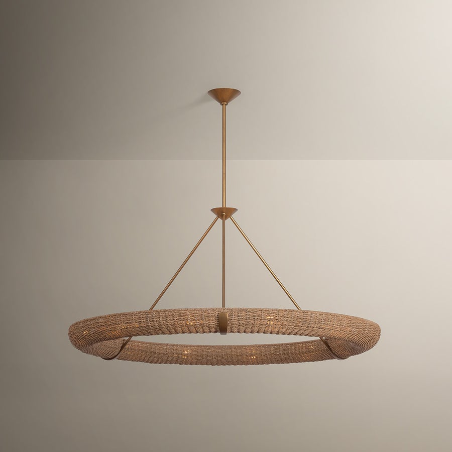 Troy Lighting Floyd Chandelier — F3852-PGL