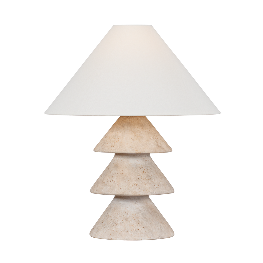 Troy Lighting Zettler Table Lamp — PTL1823-PBR/CAV