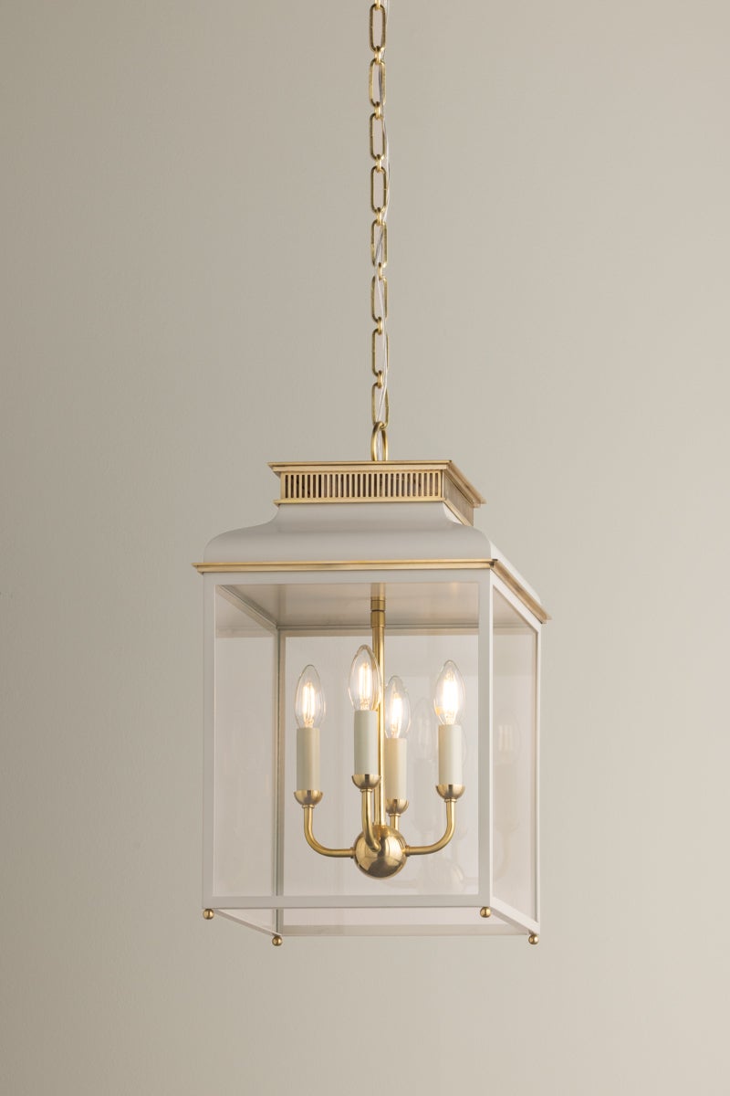 Hudson Valley Lighting Houghton Lantern — MDS2400-AGB/OW