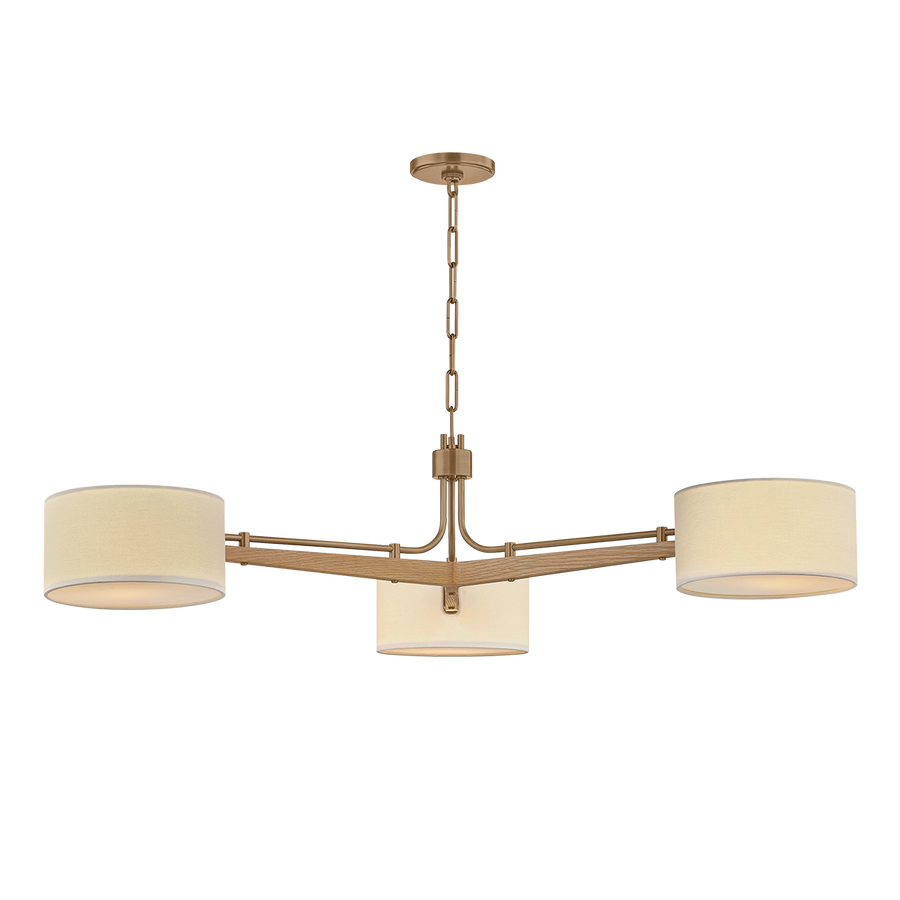 Troy Lighting MAILO CHANDELIER — F5650-PBR