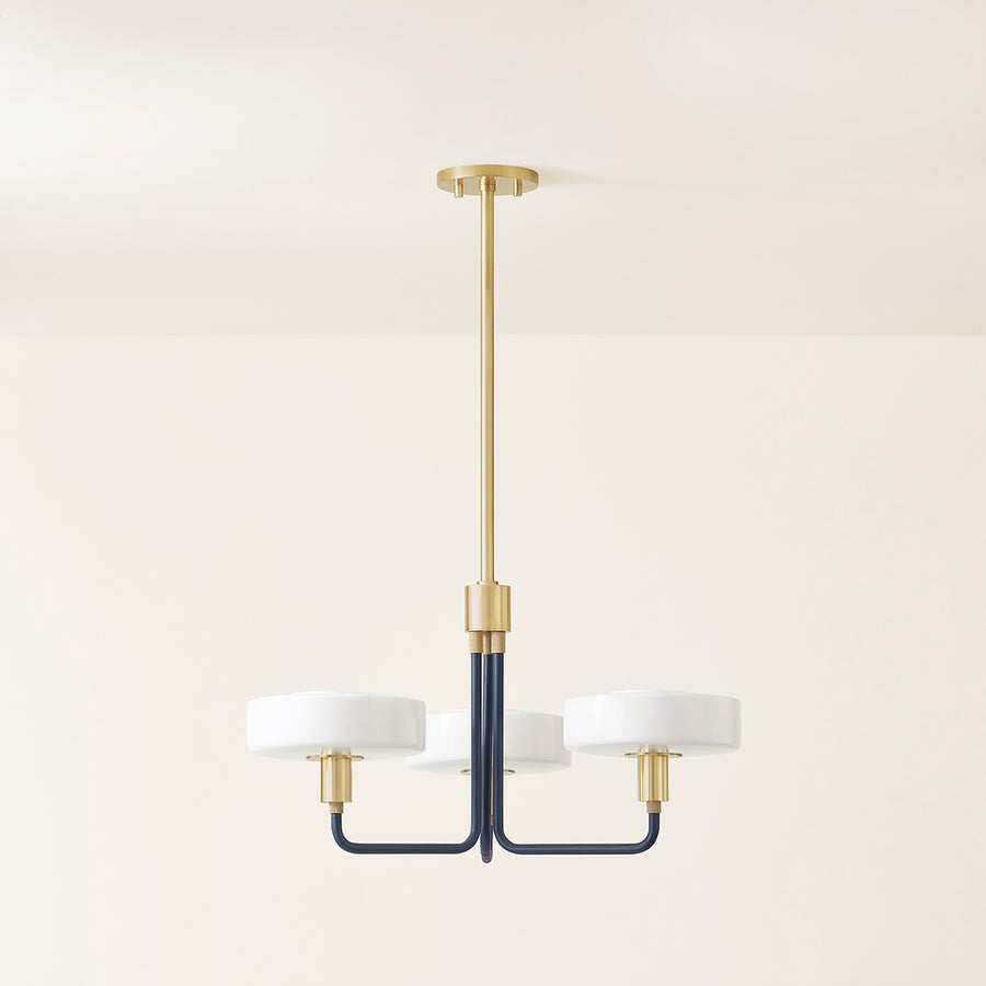 Mitzi Aston Chandelier — H886803-AGB/SBL
