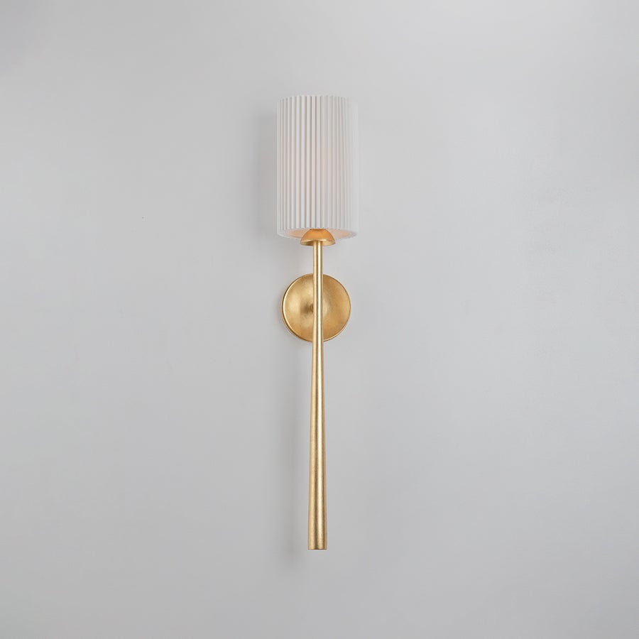 Hudson Valley Lighting STERLING WALL SCONCE — Vintage Gold Leaf