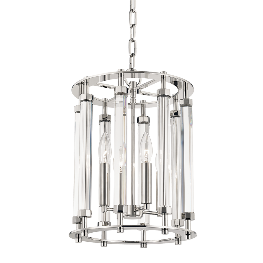 Hudson Valley Lighting Haddon Lantern — Polished Nickel