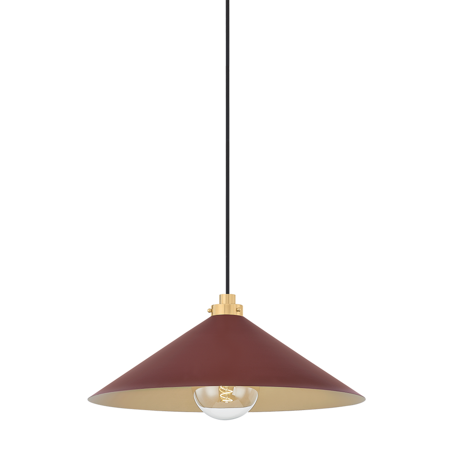 Hudson Valley Lighting Clivedon Pendant — MDS1402-AGB/CRN