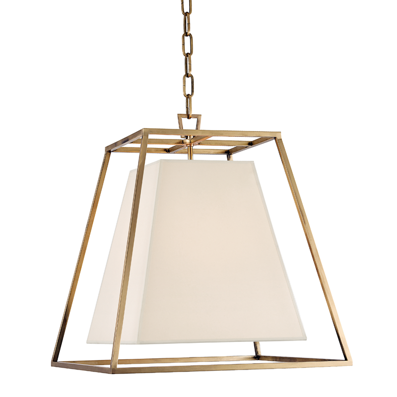 Hudson Valley Lighting Kyle Pendant — 6917-AGB-WS