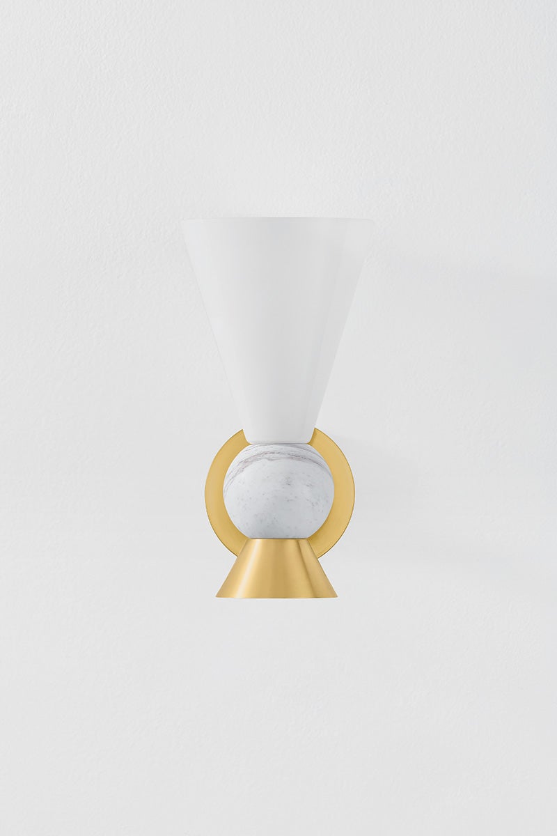 Mitzi Mona Wall Sconce — H908101-AGB