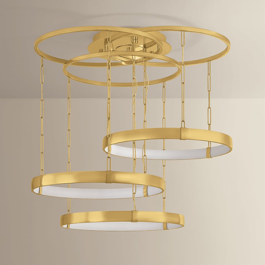 Corbett Lighting Chiasso Chandelier — 537-38-VPB