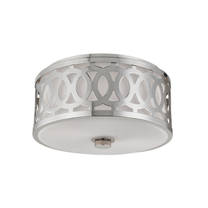 Genesee Flush Mount in POLISHED NICKEL thumbnail