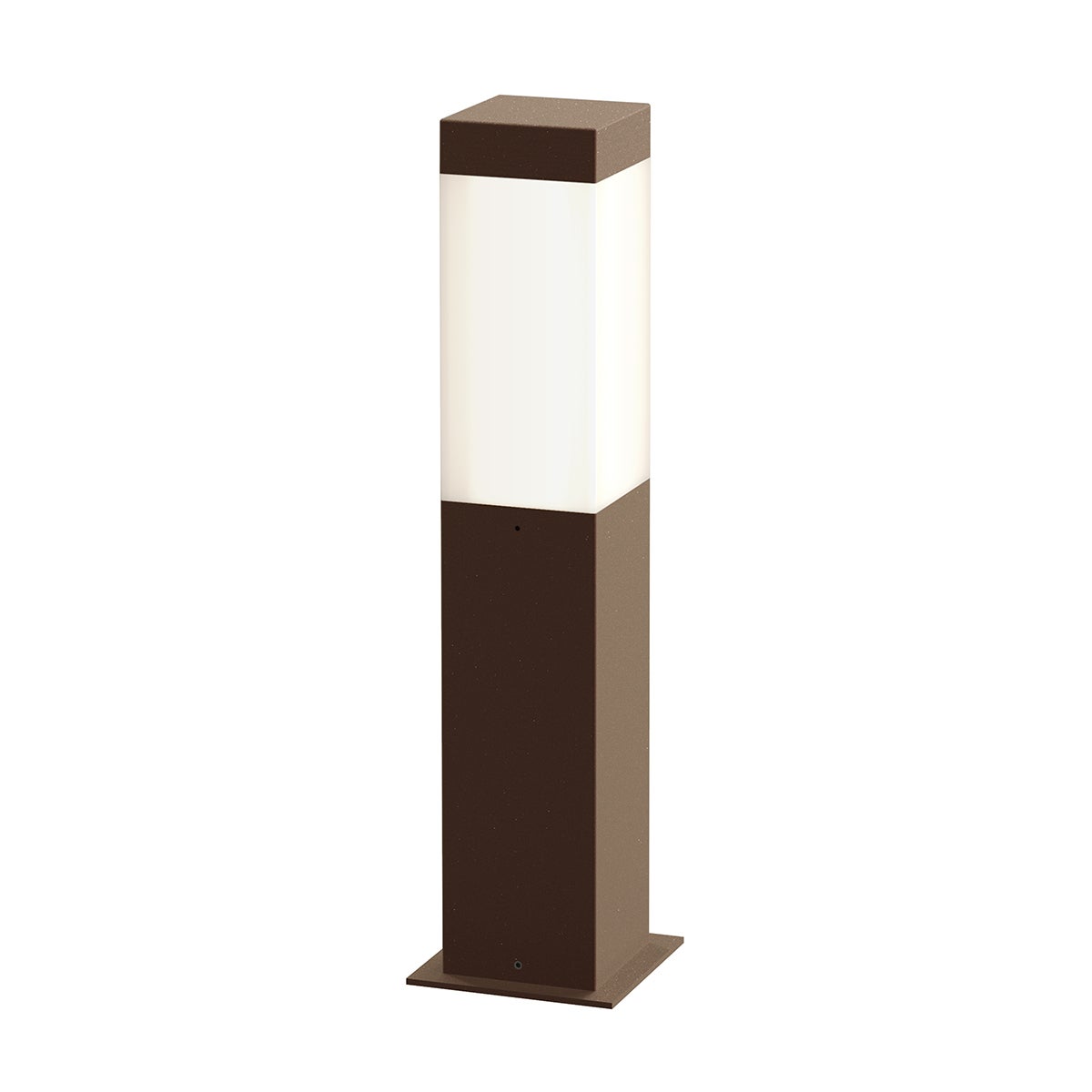 Square Column™ Bollards in TEXTURED BRONZE