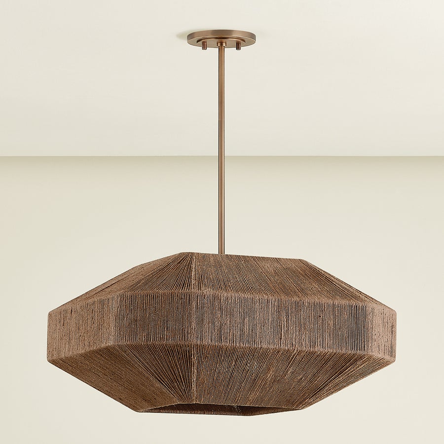 Troy Lighting LAKEN Chandelier — F3624-PBR
