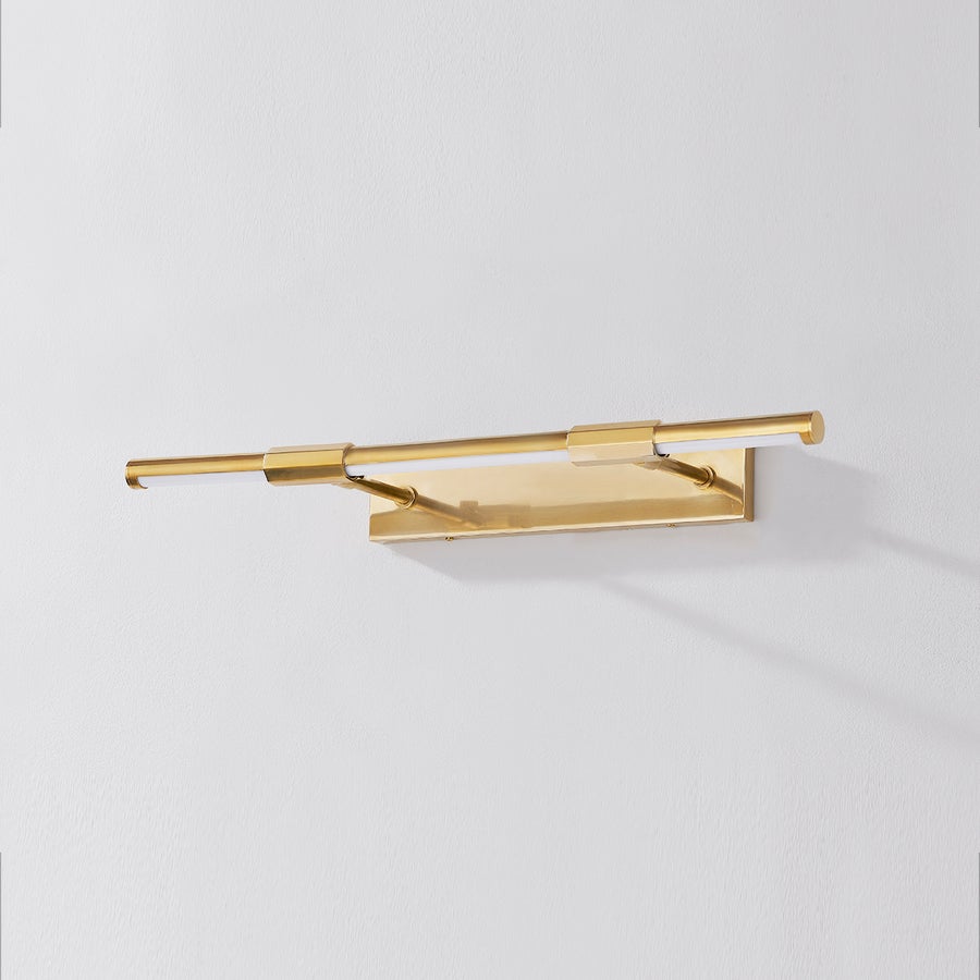 Hudson Valley Lighting MELBOURNE Picture Light — Aged Brass