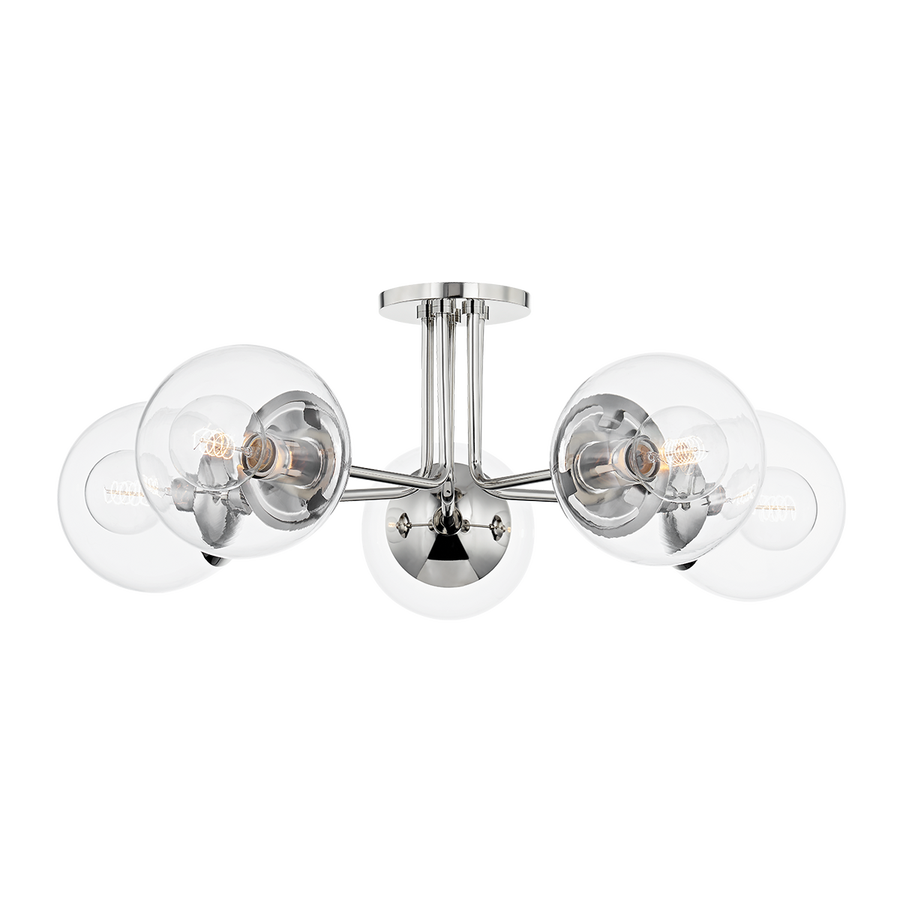 Mitzi Meadow Semi Flush — H503605-PN