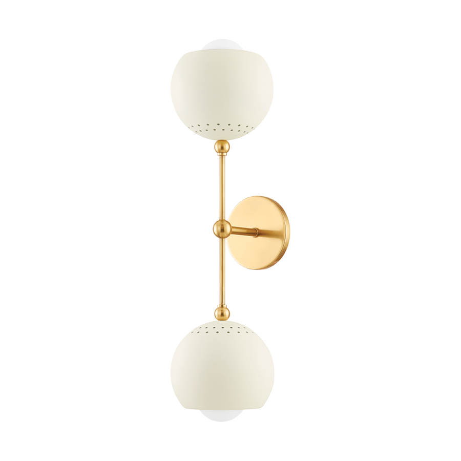 Mitzi Saylor Wall Sconce — H832102-AGB/SCR