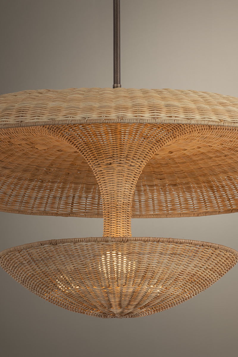 Troy Lighting Draco Pendant — F6240-BRL