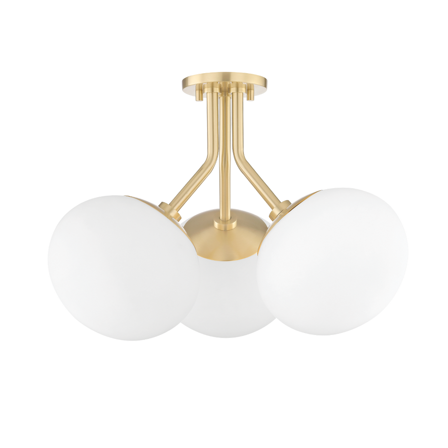 Mitzi Estee Semi Flush — H134603-AGB