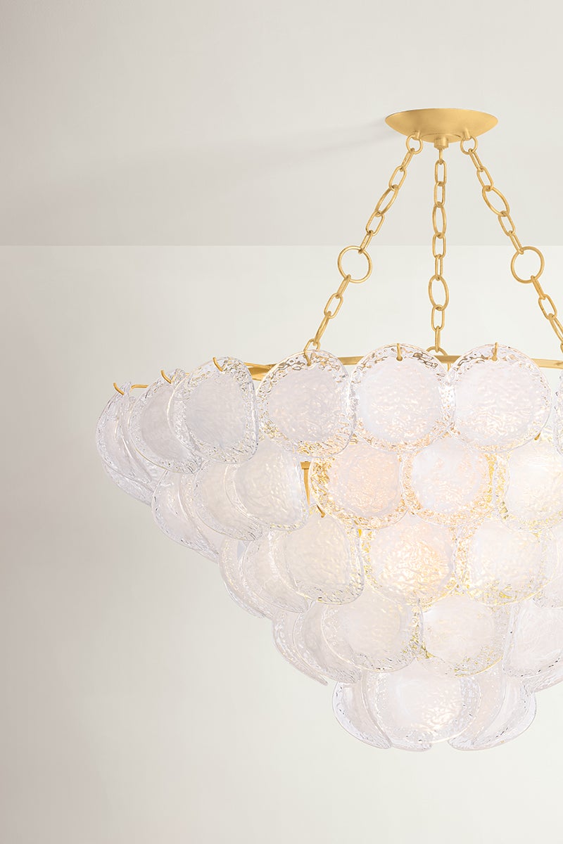 Hudson Valley Lighting Cedar Hill Chandelier — Vintage Gold Leaf