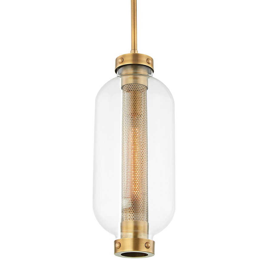 Troy Lighting Atwater Exterior Pendant — F7037-PBR