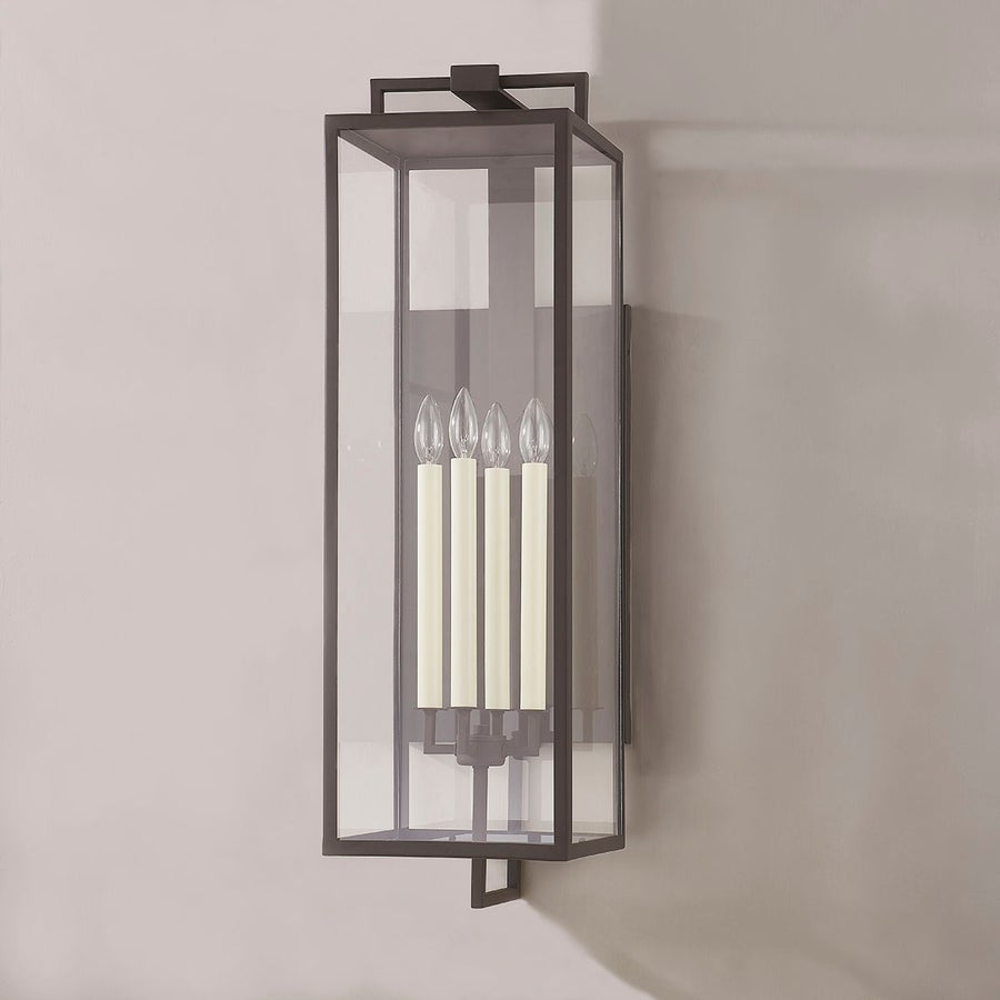 Troy Lighting Beckham Exterior Wall Sconce — B6384-TBZ