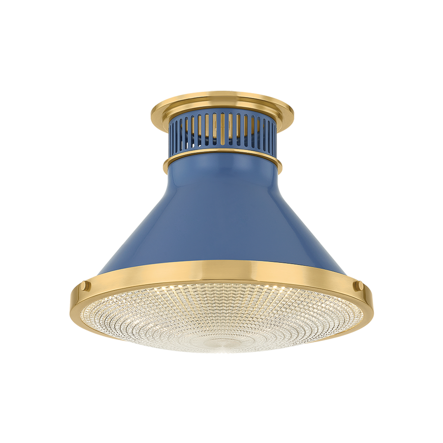 Hudson Valley Lighting Highclere Flush Mount — MDS2402-AGB/FBL