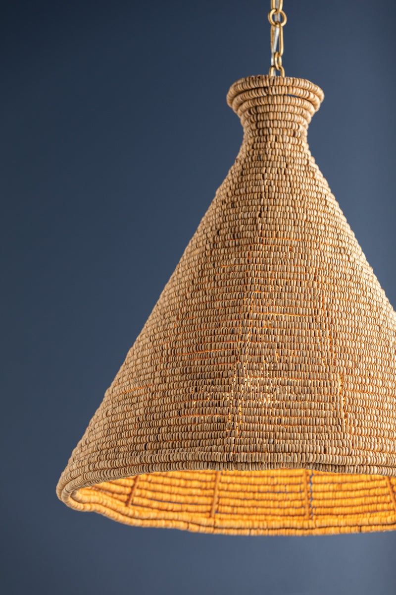 Hudson Valley Lighting TALLMAN PENDANT — Vintage Gold Leaf