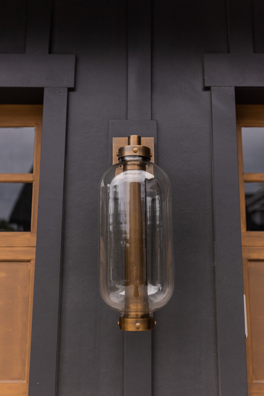 Troy Lighting Atwater Exterior Wall Sconce — B7033-PBR