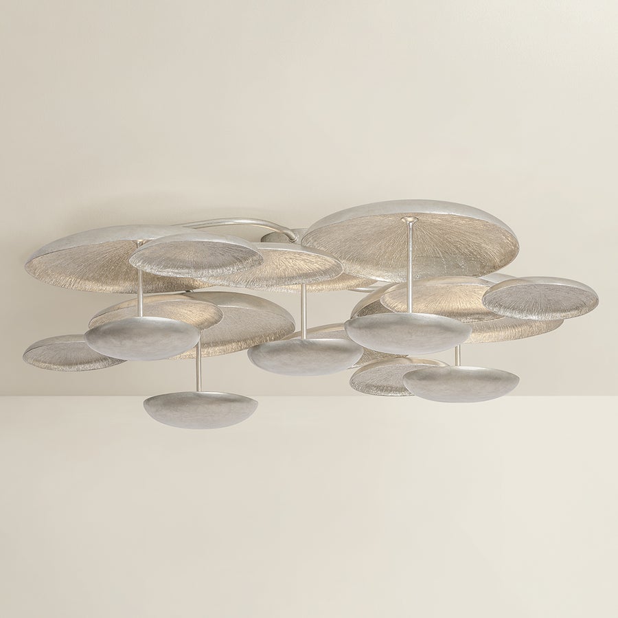 Corbett Lighting Fistral Semi Flush — 522-43-TWL