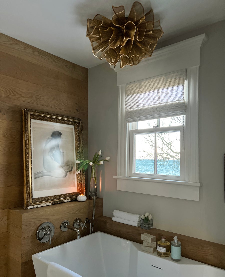Corbett Lighting Pulse Semi Flush — 218-31-GL