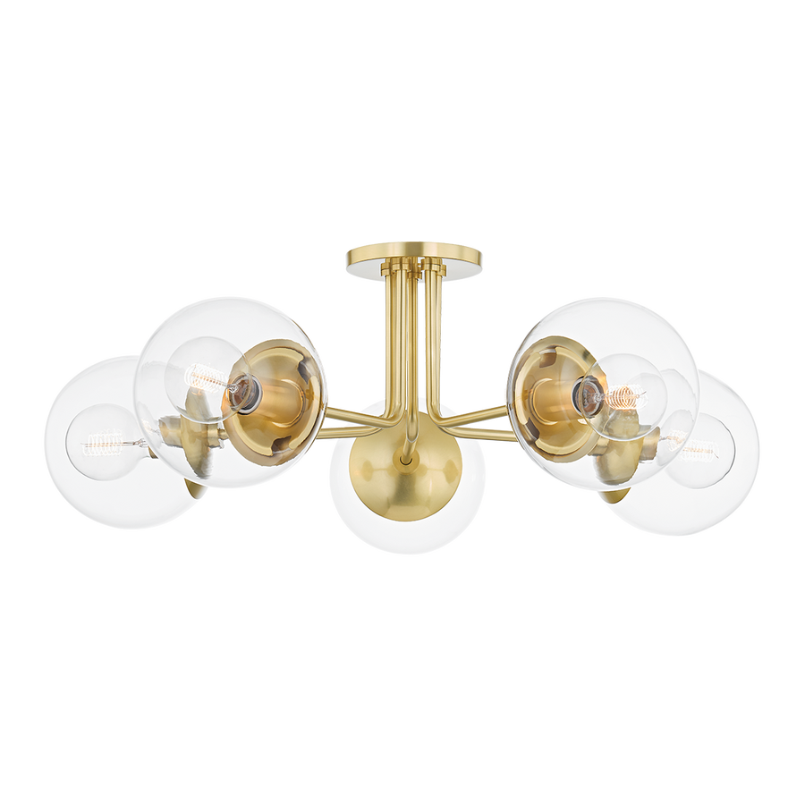 Mitzi Meadow Semi Flush — H503605-AGB