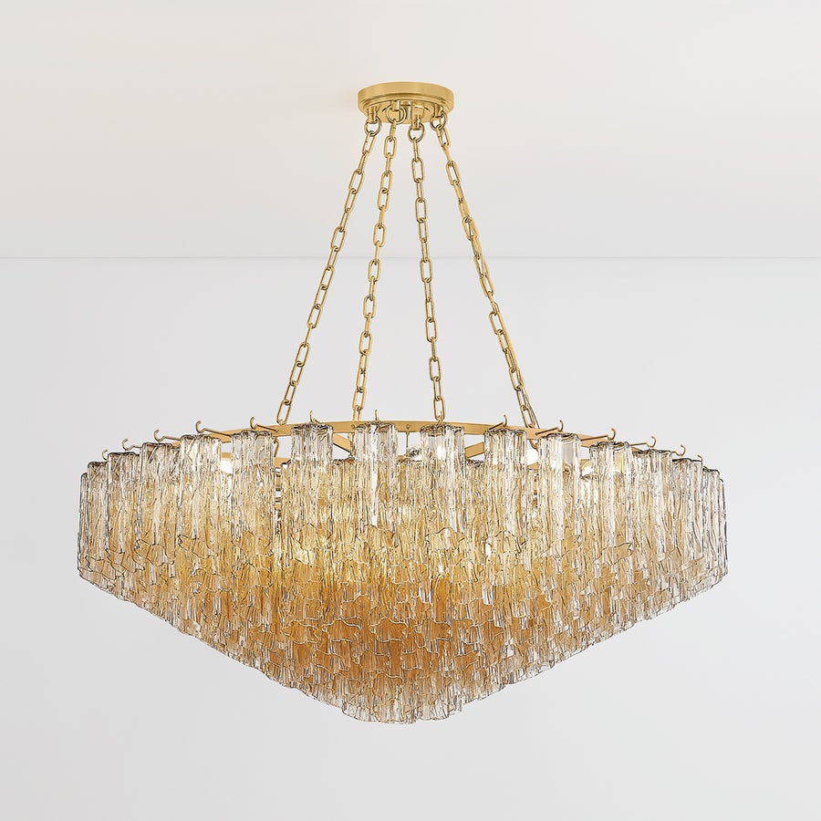 Hudson Valley Lighting WATERTOWN Chandelier — Aged Brass