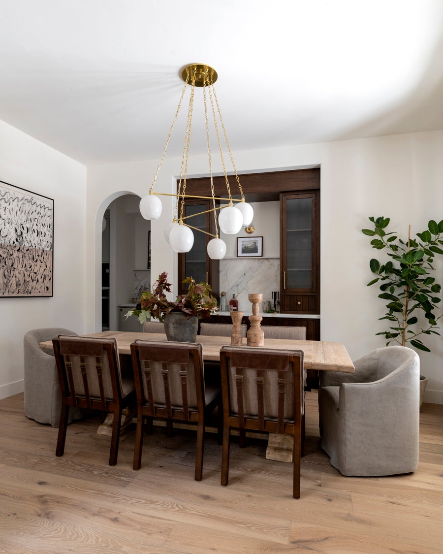 Hudson Valley Lighting Asbury Park Chandelier — Aged Brass