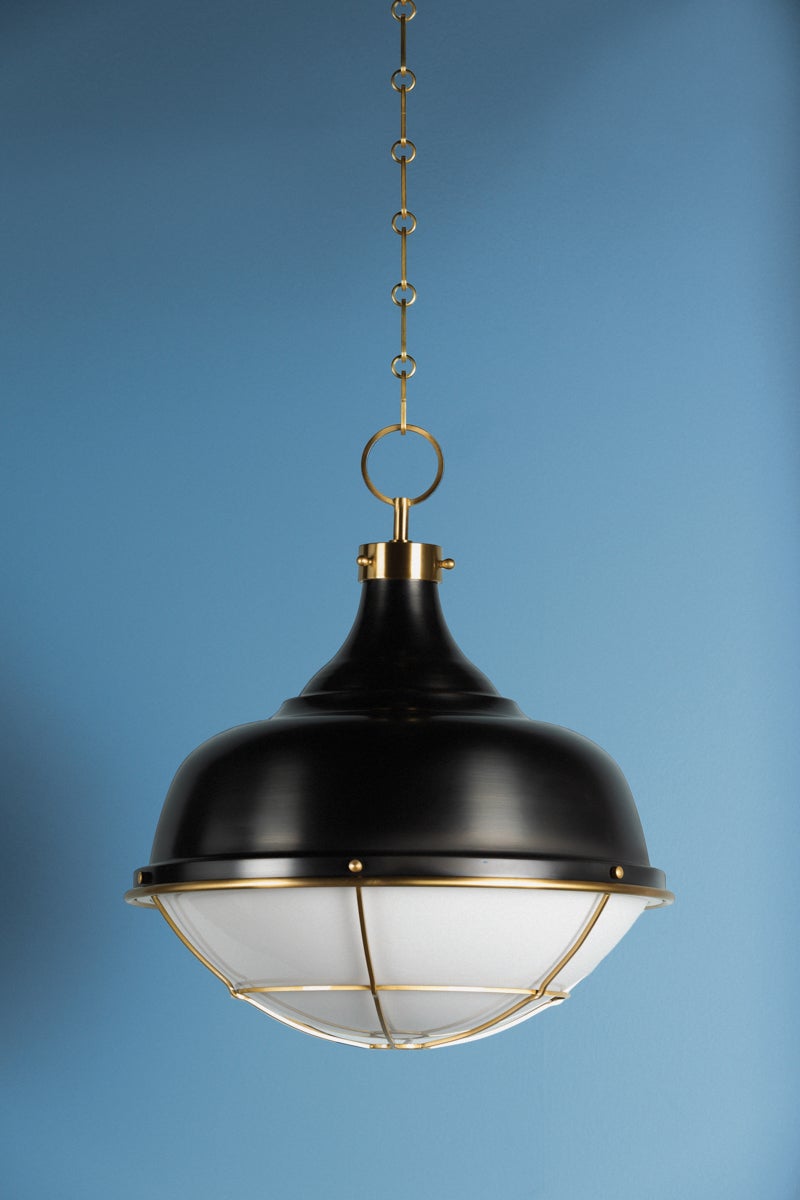 Hudson Valley Lighting HOLKHAM Pendant — MDS1502-AGB/DB