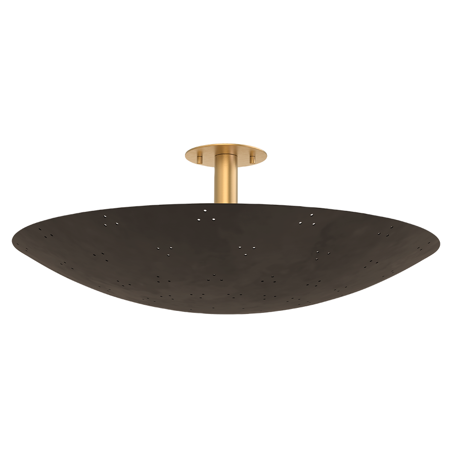 Hudson Valley Lighting BERN Flush Mount — 8728-VB/BRZ